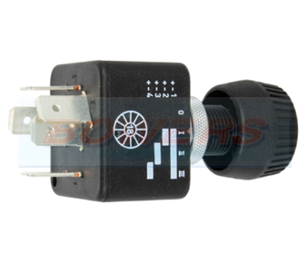 4 Position (Off/On/On/On) Rotary Switch 180158 Rear