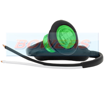 Green LED Button Marker Lamp