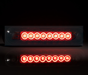 FT-073CLONGDARK Red LED Marker Light On