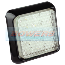 LED Autolamps 80WME 12v/24v Square Rear LED Reverse Trailer Lamp/Light