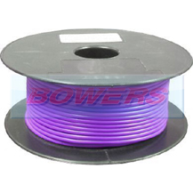 Thin Wall Purple Single Core Cable 32/0.20mm 1.0mm² 30m Roll