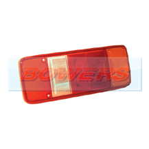Hella Rear Combination Tail Light Lens For MAN/Mercedes Commercial Vehicles