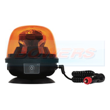 Wireless Rechargeable Magnetic LED Amber Beacon 12v/24v R10 R65