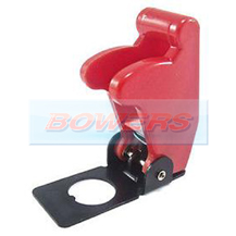 Red Aircraft/Missile Style Toggle Switch Cover