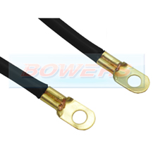 6 Inch 140mm Black Battery Earthing Cable/Strap