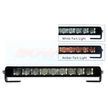 11" Inch LED Light Bar With White or Amber DRL Position Side Light