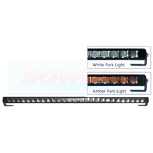 30" Inch LED Light Bar With White or Amber DRL Position Side Light