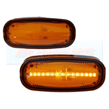 Wipac Amber LED Side Repeaters Land Rover Defender 1999 - 2016