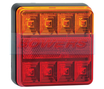 LED Autolamps 101BAR Square Rear Combination Light