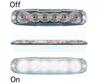 LED Autolamps 12WM Slim Line LED Reverse Light