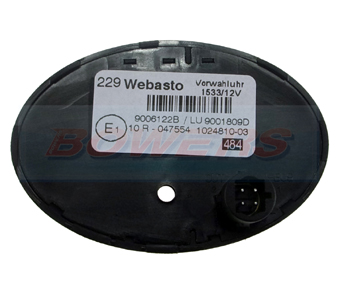 Webasto Thermo Top Oval Timer 1301122D Rear