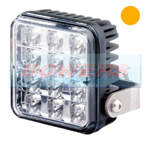 Truck-Lite 155/03/00 12v/24v LED Amber Strobe/Warning/Hazard Lamp/Light