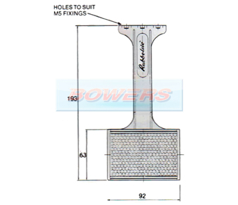 Rubbolite M174 Reflector Schematic