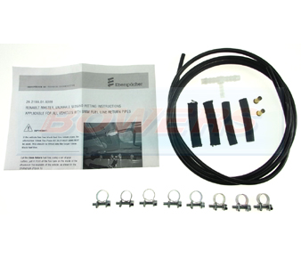 Eberspacher 292199016089 8mm Fuel Line T Piece Kit