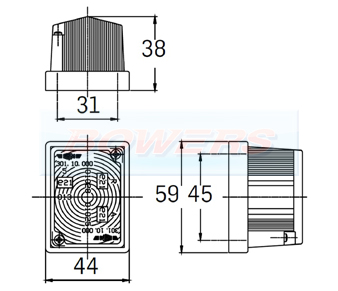 Sim 3110 Red/White Marker Light Schematic