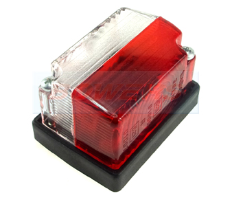 Sim 3110 Red/White Marker Light