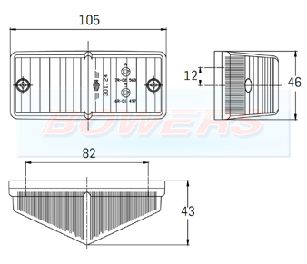 Sim 3124 Marker Light Schematic