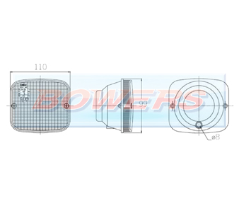 Sim 3132 Flush Fitting Light Schematic