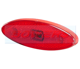 Sim 3158 Red LED Side Marker Light