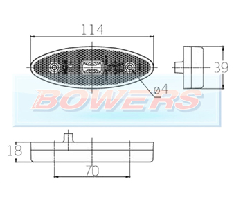 Sim 3158 LED Marker Light Schematic