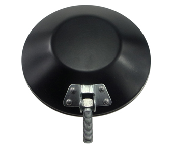 Sim 3201 7" Stainless Steel H3 Fog Lamp Rear