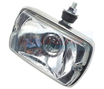 Sim 3211 Stainless Steel Rectangular Front Spot/Driving Lamp/Light Peugeot 205 GTI CTI 106 306 Mi16