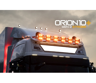 Ledson Orion 10+ Strobe LED Driving Spot Light With Amber Warning Lights Fitted