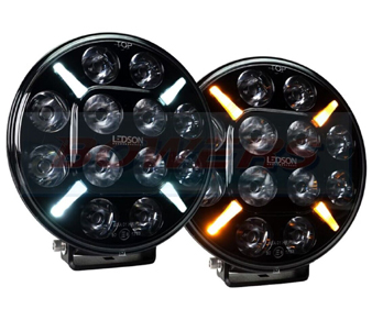 Ledson Castor Black LED Spot Light