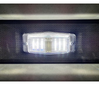 Ominus White LED Double Burner Front Marker Light On