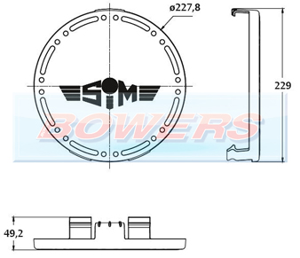 SIM 3227 & 3228 Spot Light Cover 2