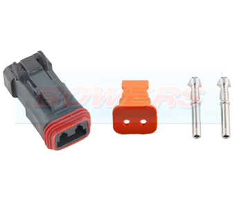 2 Way Female Deutsch DT Series Connector Plug