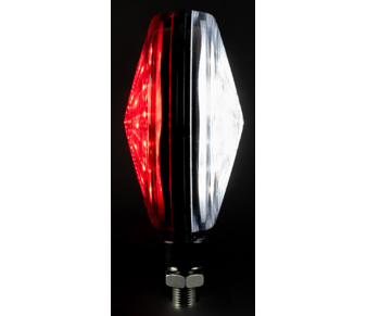 Red/White LED Lollipop Light On