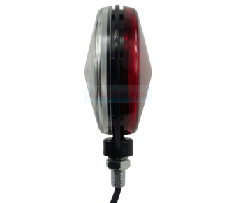 Red/White LED Lollipop Light