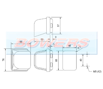 Rubbolite M833 LED Number Plate Light Schematic