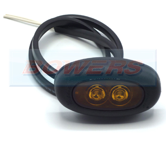 Rubbolite M851 Amber LED Marker Light