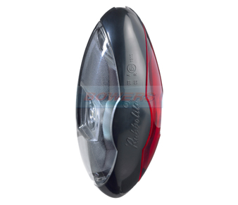 Rubbolite M899B Red/White LED End Outline Marker Light