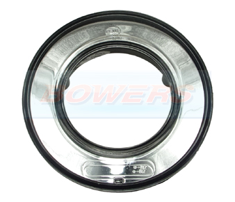 98mm Combinable Rear Light Chrome Outer Ring