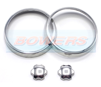 Classic Mini Polished Stainless Steel Air Vent Rings