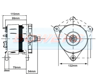 A127 Alternator Schematic