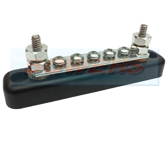 5 Way 100A Rated Power Distribution Busbar - H Bowers