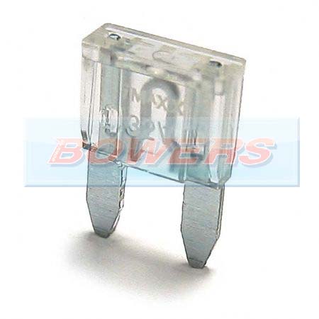 Mini Blade Fuse 10 Pack 25amp Clear