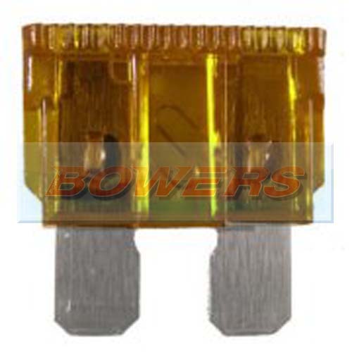 Standard Blade Fuse 10 Pack 7.5amp Brown