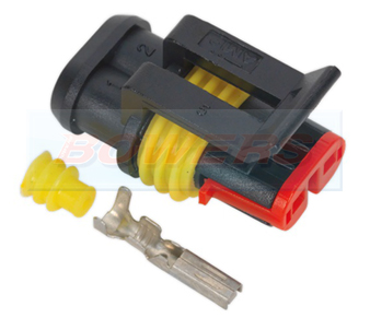 2 Way Female Superseal Connector Plug