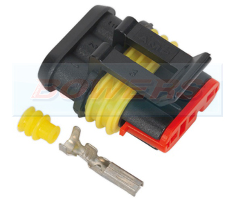 3 Way Female Superseal Connector Plug