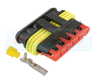 6 Way Female Superseal Connector Plug