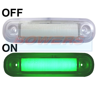 BOW9989263 Green LED Marker Light