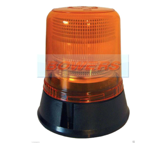 3 Bolt Mount Airport Static Flashing Amber Beacon