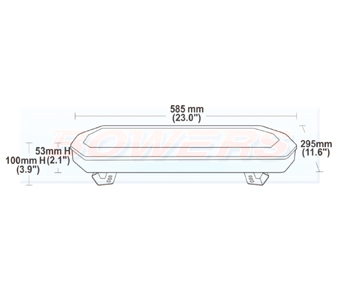 BOW9992101 Light Bar Schematic