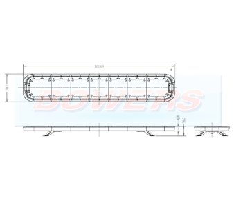 LED Light Bar With Stop/Tail/Indicator Functions Schematic