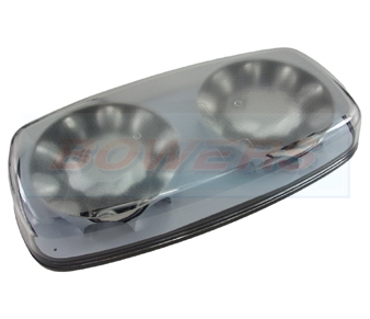 Magnetic Mount Mini Clear Amber Flashing LED Light Bar BOW9992153